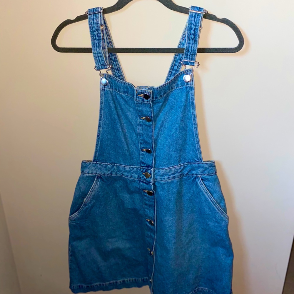 Overall Jean Dress